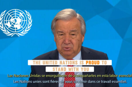 FN:s generalsekreterare Antonio Guterres